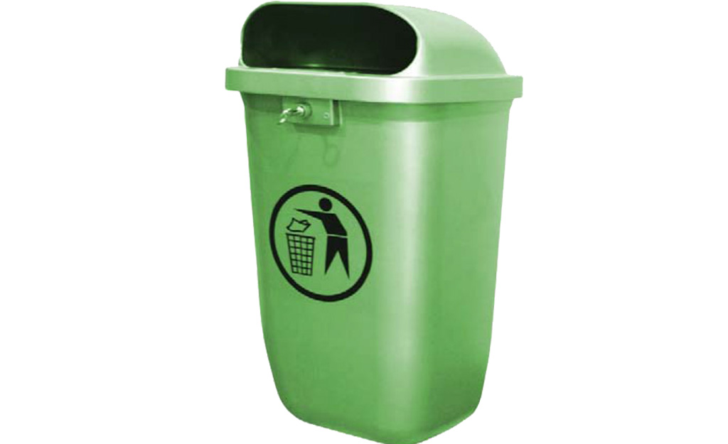 Kompozit Çöp Kutusu – Direk Tipi 50 Lt. | Türkiye Kompozit