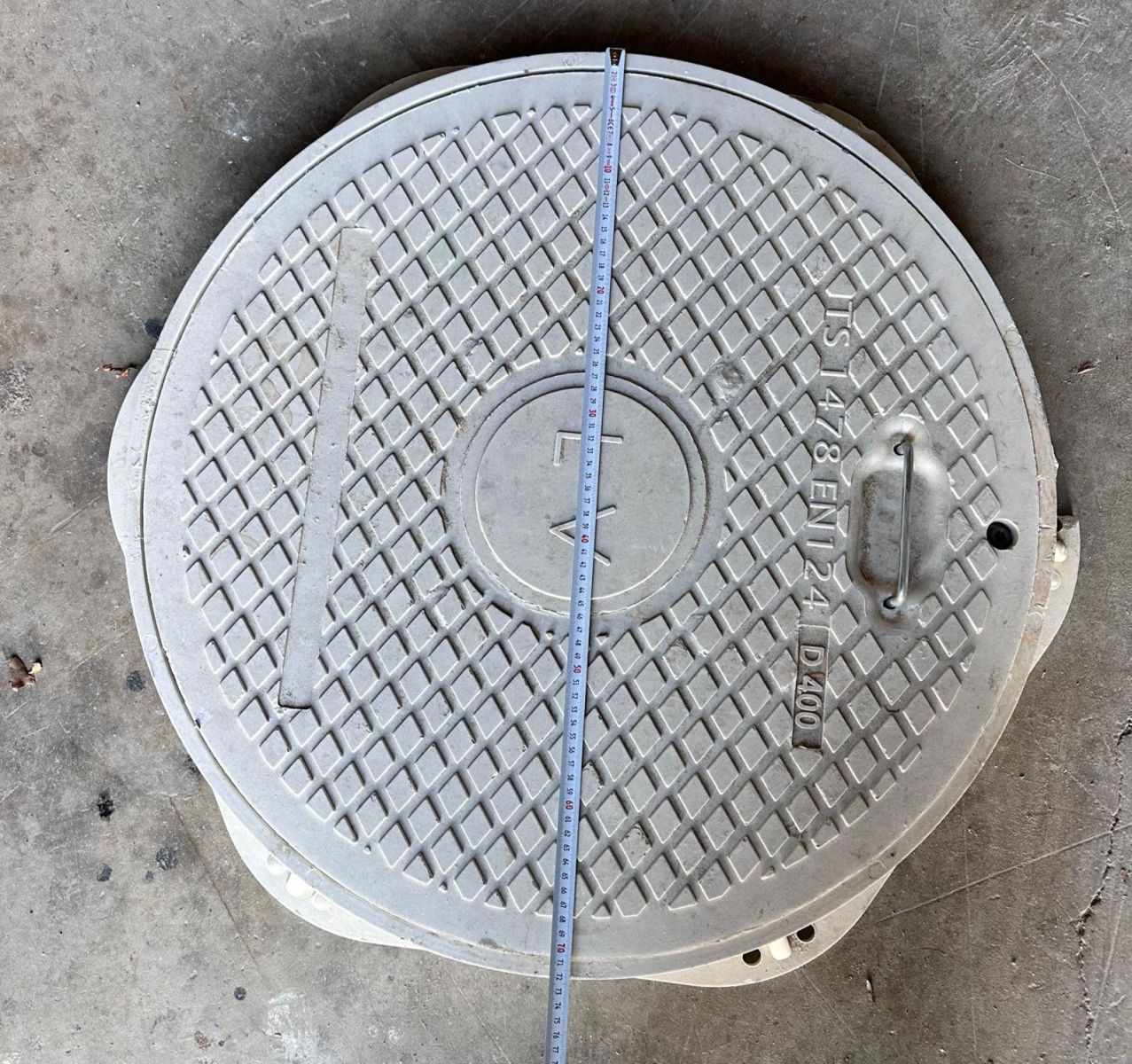 Kompozit Rögar Kapağı Ø600mm | Türkiye Kompozit