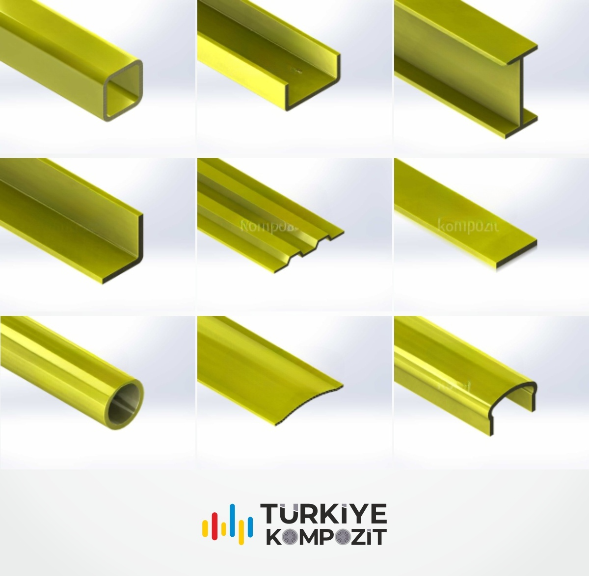 CTP GRP FRP Kompozit Pultrüzyon Profil | Türkiye Kompozit