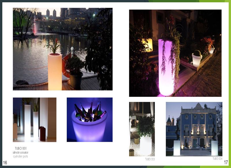 LED - RGB SAKSI TUBO SERİSİ 