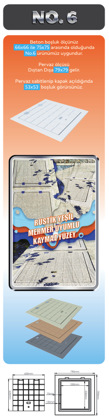 Kompozit Fiber Havuz Kapağı No-6 | Türkiye Kompozit