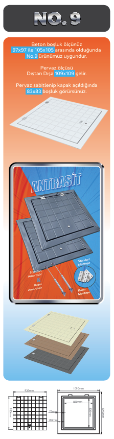 Kompozit Fiber Havuz Kapağı No-9 | Türkiye Kompozit