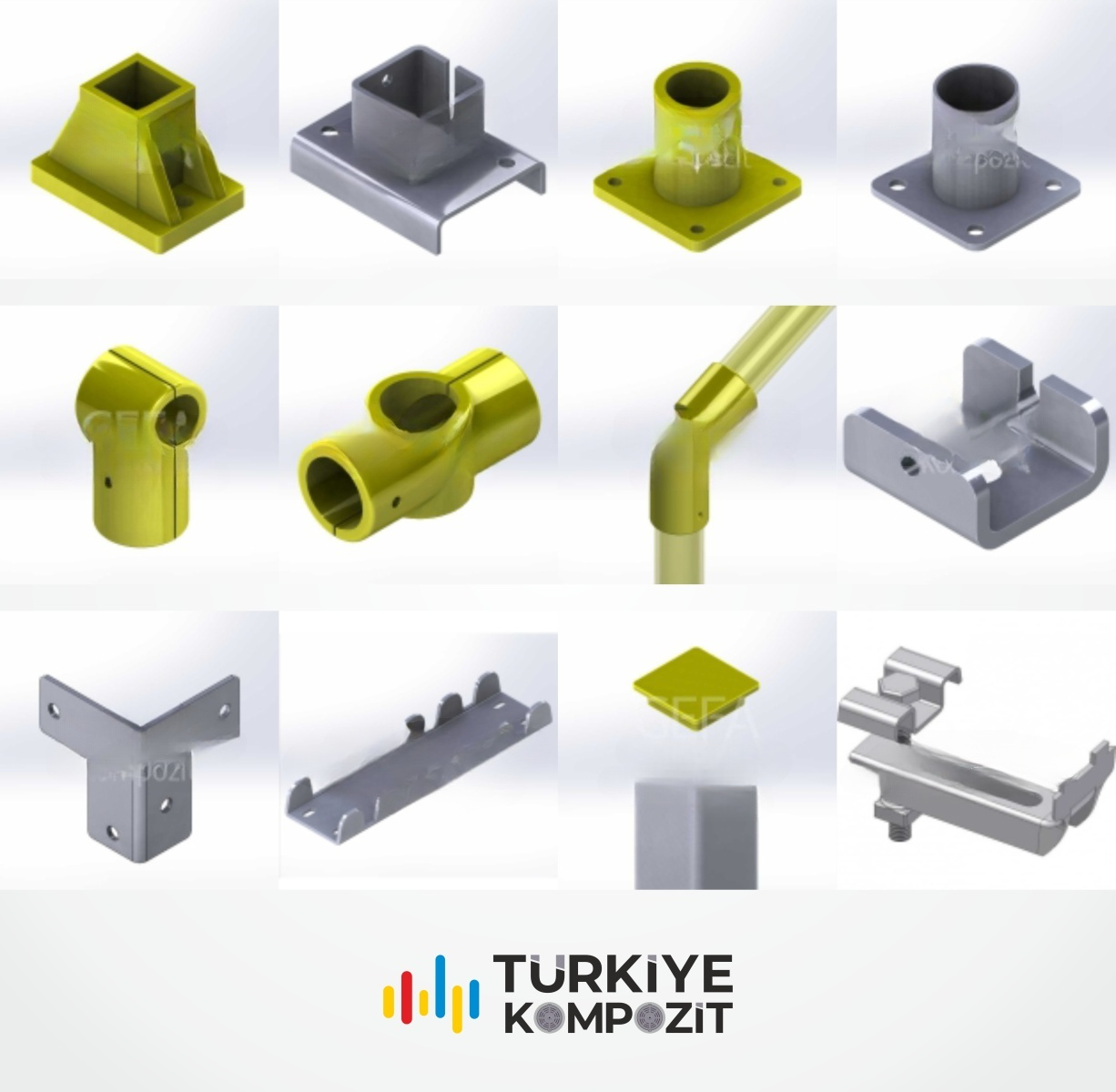 CTP GRP FRP Kompozit Bağlantı Elemanları | Türkiye Kompozit