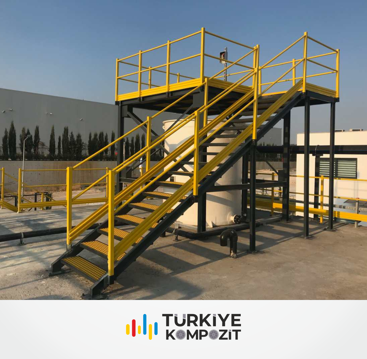 CTP GRP FRP Kompozit Merdiven Sistemleri | Türkiye Kompozit